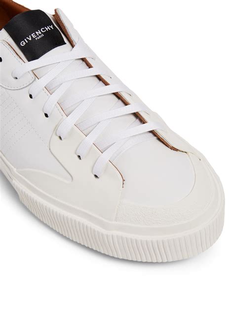 givenchy tennis light suede-trimmed leather and rubber sneakers|givenchy ladies sneakers.